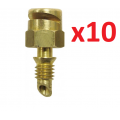 HR BRASS BORDER JET MICRO SPRAY 180° SPIKED x 10PCS